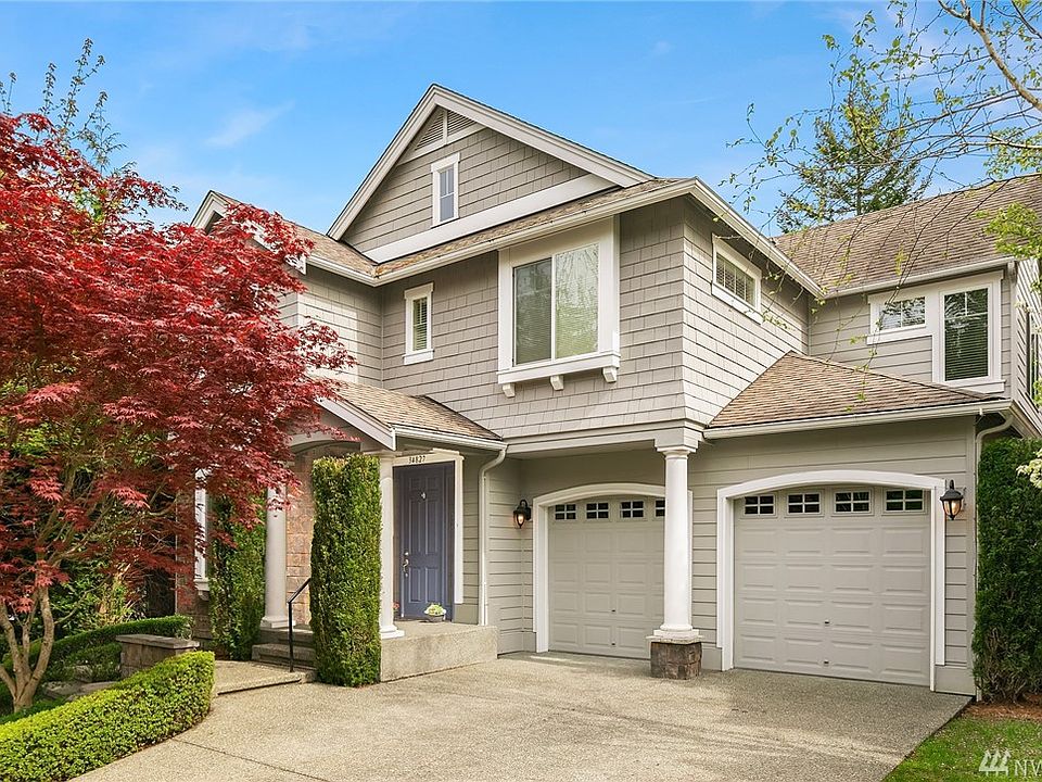 Remarkable Murray Franklyn resale with a three car tandem garage.  