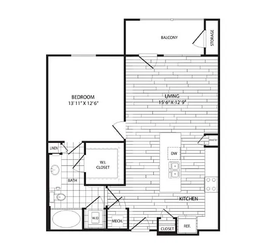 Floor plan A3A