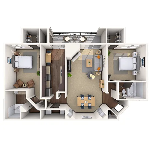 Floor plan St Michelle