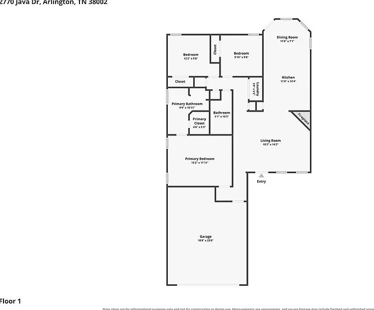 3 bed, 2.0 bath, 1500 sqft, $1,875 — Photo 3