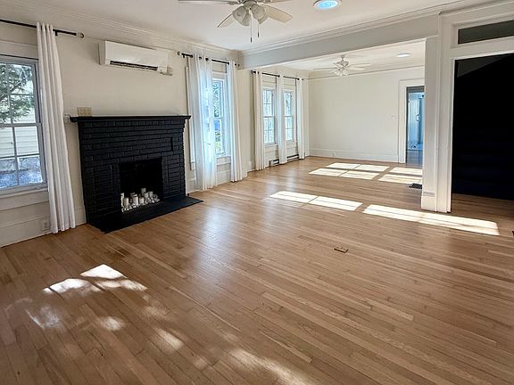 Loads of natural light and high ceilings.