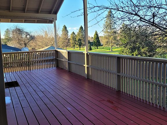 View of Rock Creek golf course from the deck