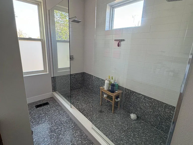 Double shower in Primary bath #1