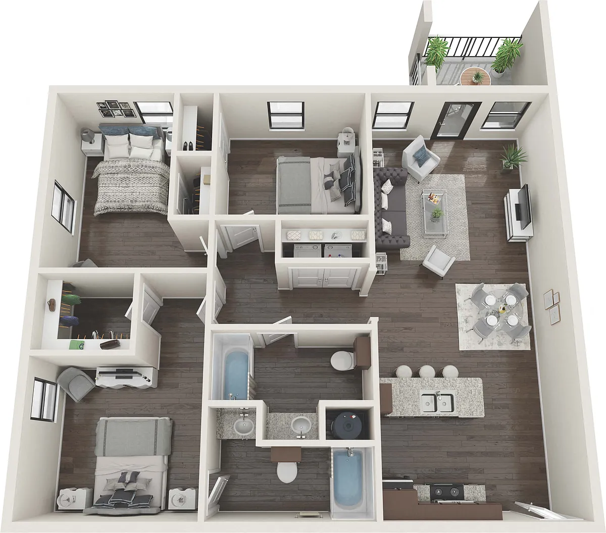 Floor plan Serenity