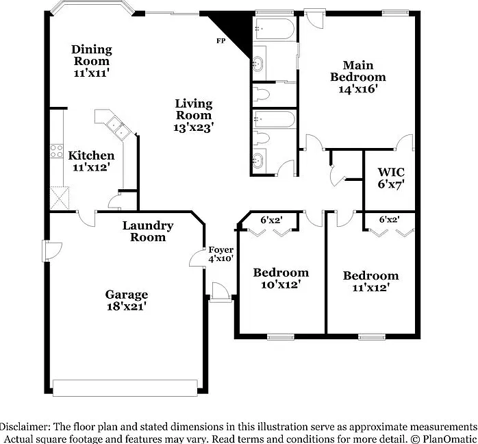 3 bed, 2.0 bath, 1560 sqft, $1,985 — Photo 2