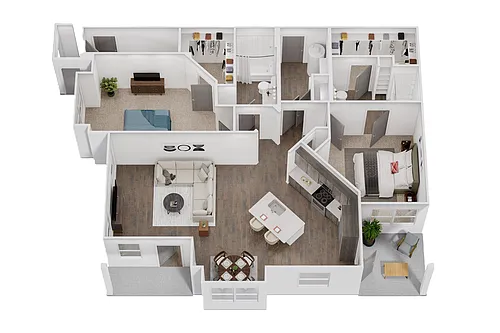 Floor plan Legion