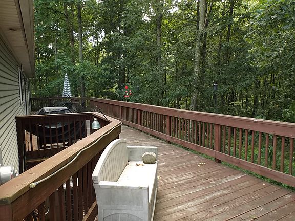 Deck With Wooded View