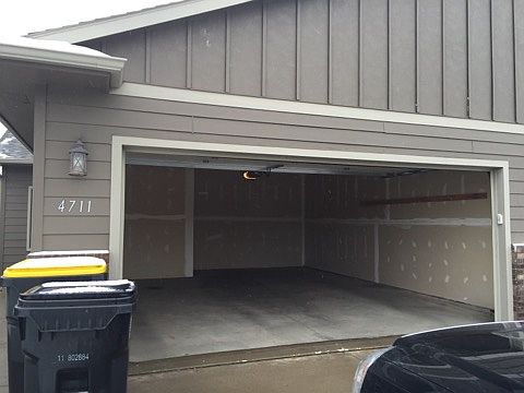 Exterior garage