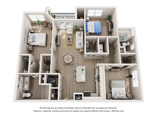 Floor plan Palmetto