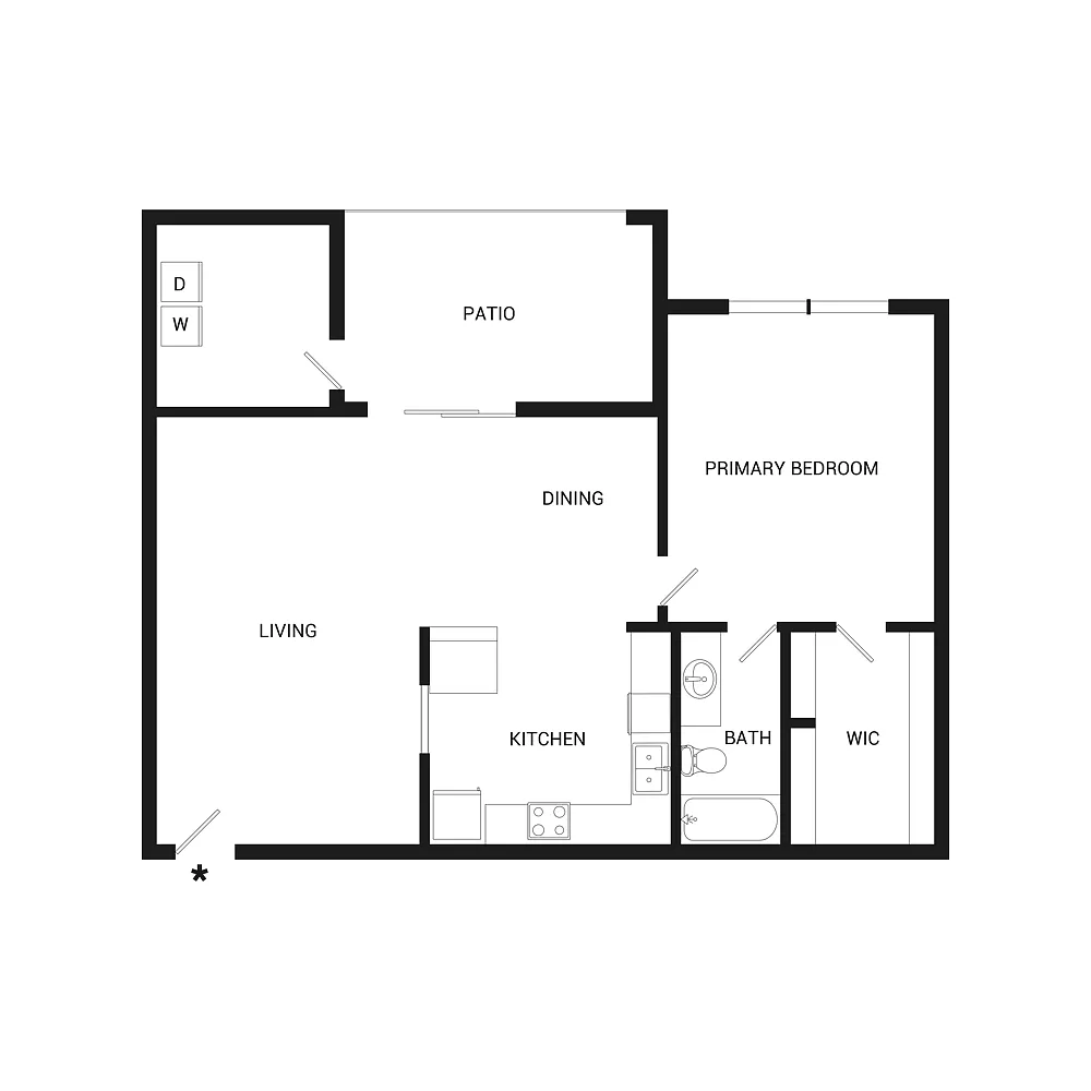 Floor plan Maverick