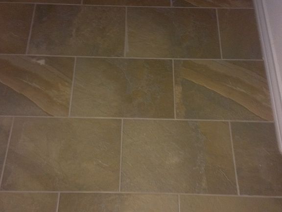 downstairs tile