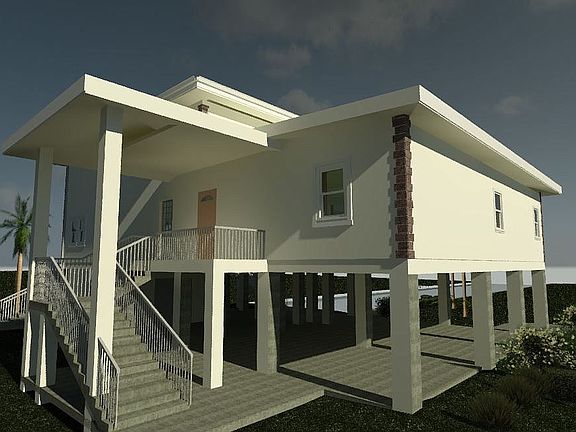 Front west view