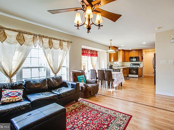 Family Room with view into kitchen