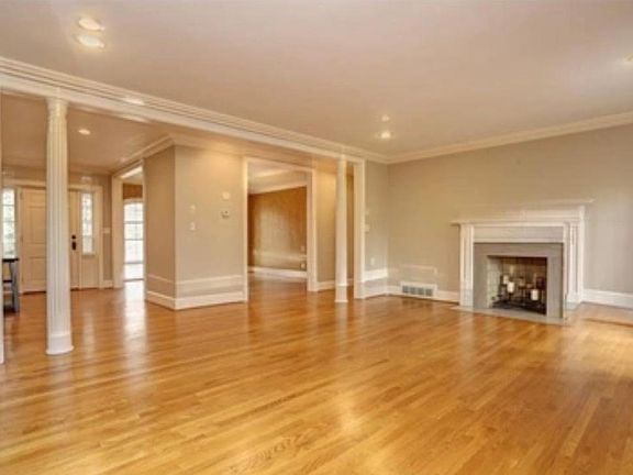 Large open living room