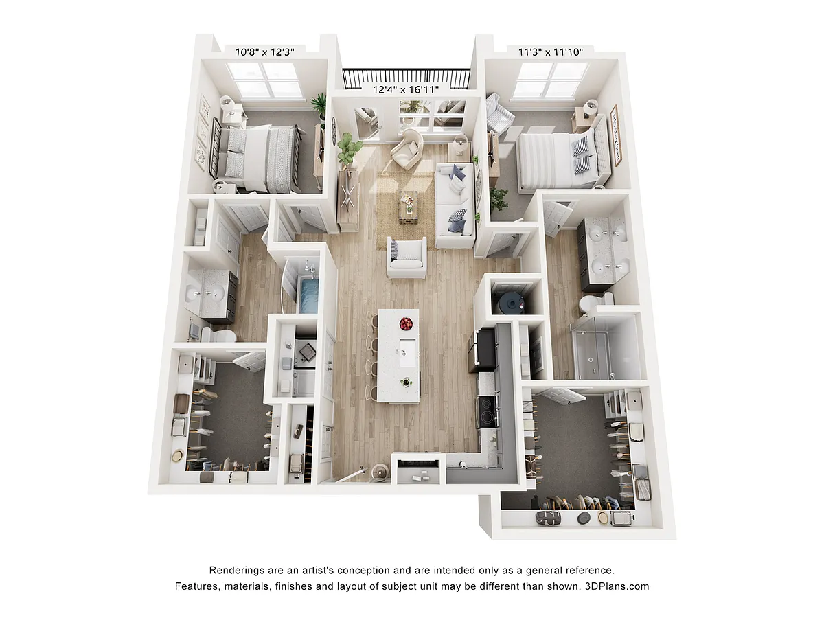 Floor plan The Heron