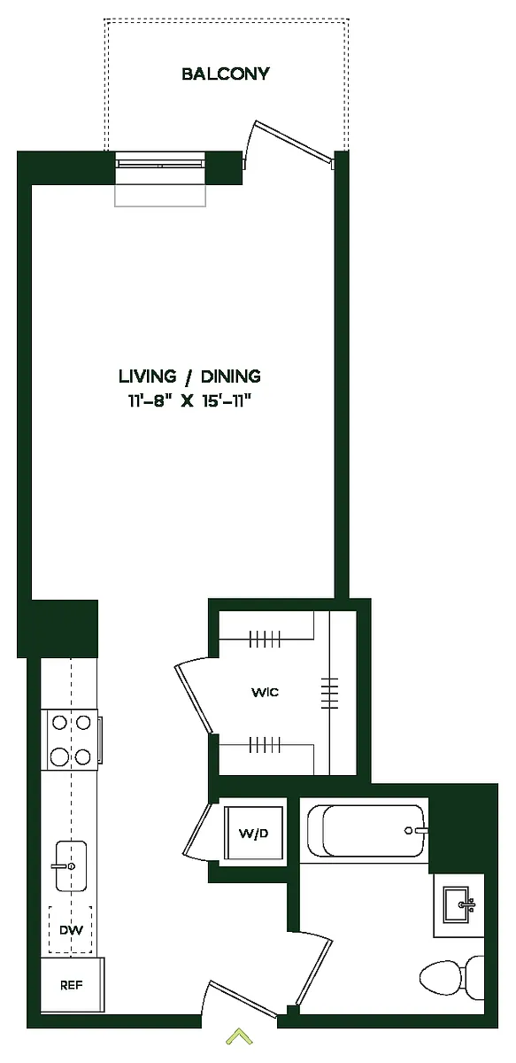 Floor plan S1W