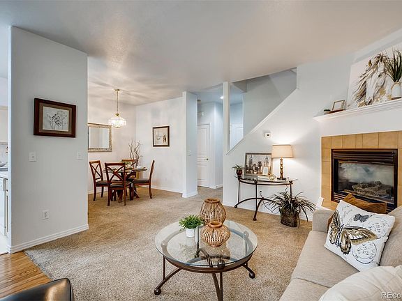 Main level- living & dining area