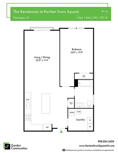 Floor plan $2.54/sq.ft. - E1-A
