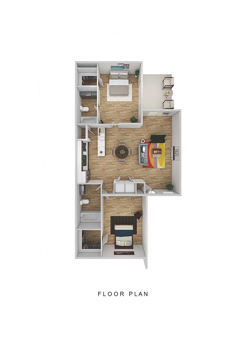 Floor plan B-1
