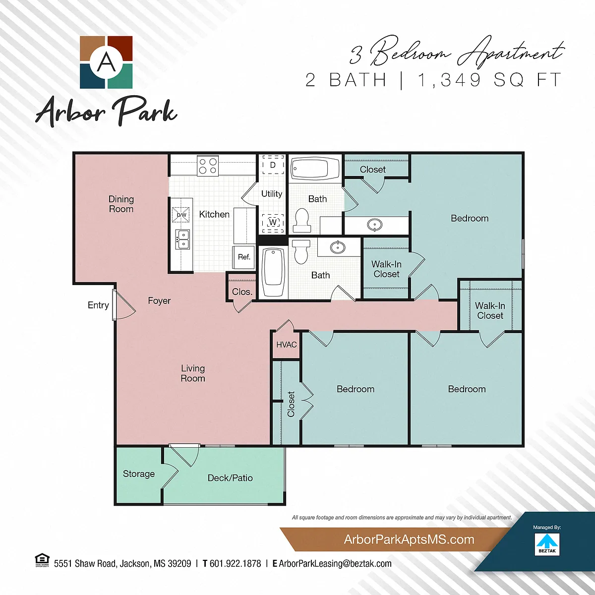 Floor plan 3 Bedroom