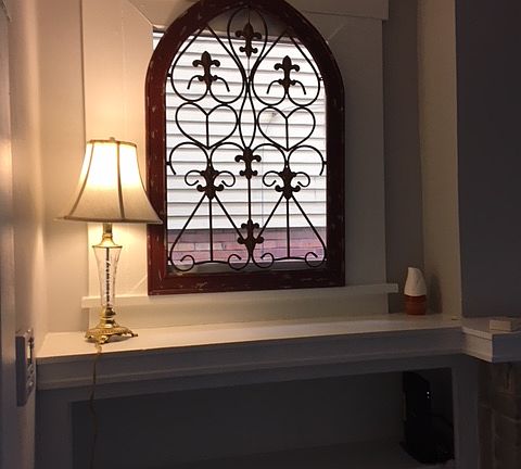 new built ins in living room