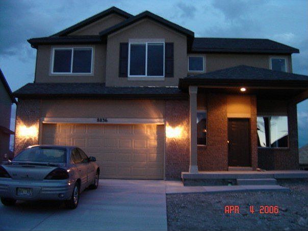 before the landscaping was done