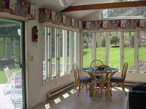 sundrenched room