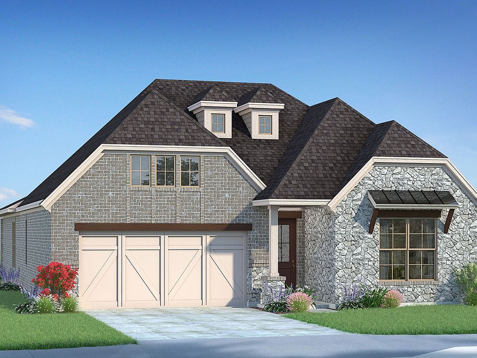The Antigua - French Country Elevation