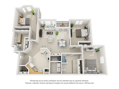 Floor plan Oleander