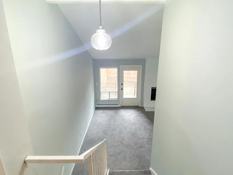 view from top of 3rd floor stairs