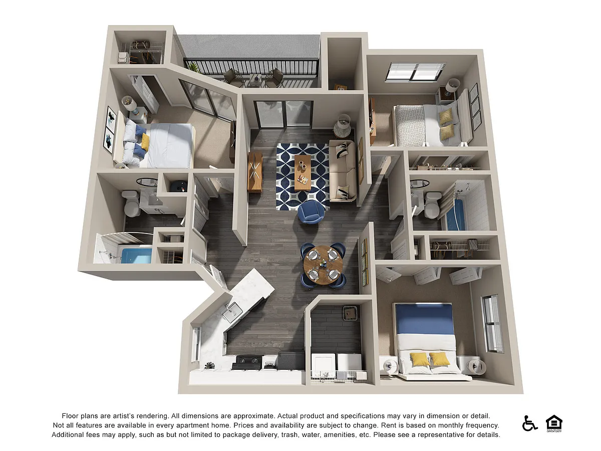 Floor plan Courtyard