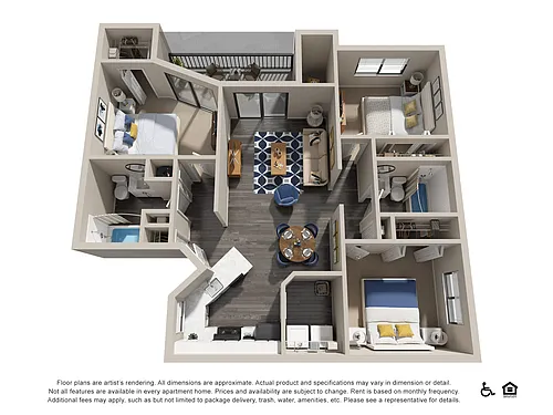 Floor plan Courtyard
