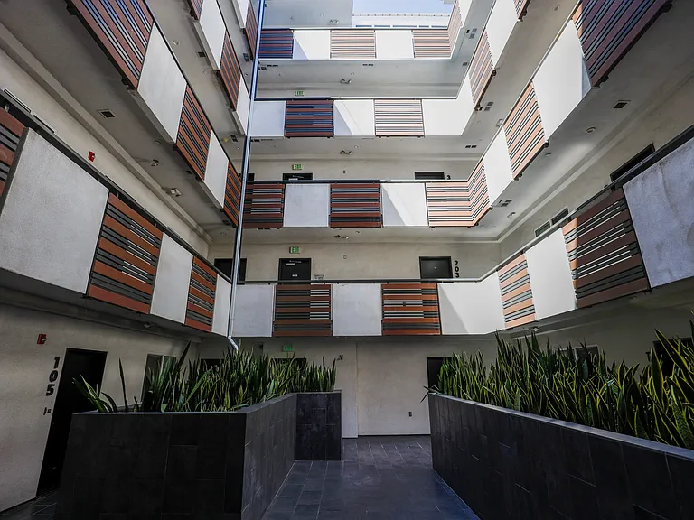 Courtyard Area of Lower Level