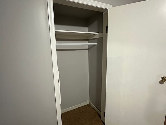 Coat closet in living room