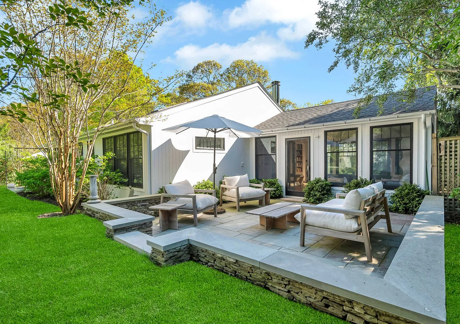 Chic Coastal Farmhouse with Private Pool, Steps from the Water — Photo 3