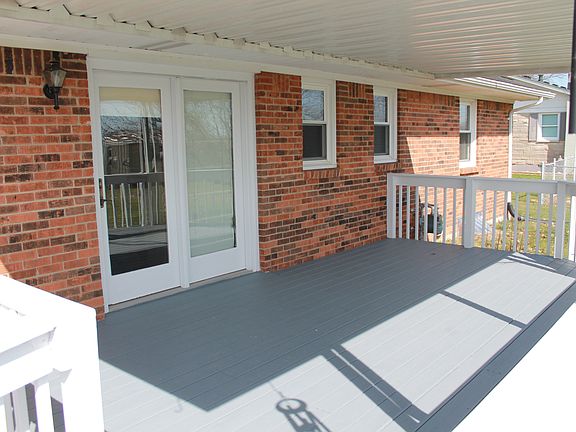 Nice, large covered deck