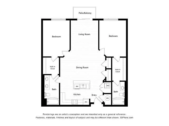 Floor plan B2