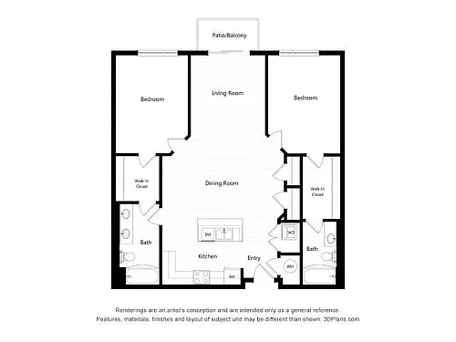 Floor plan B2