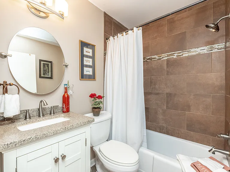 Full hallway bathroom