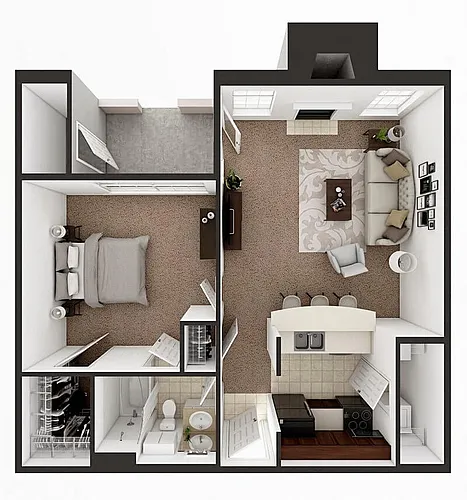 Floor plan Stuart Down