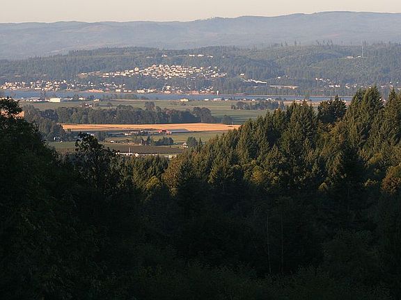 Columbia River and City View