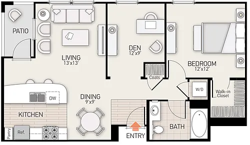 Floor plan Plan I