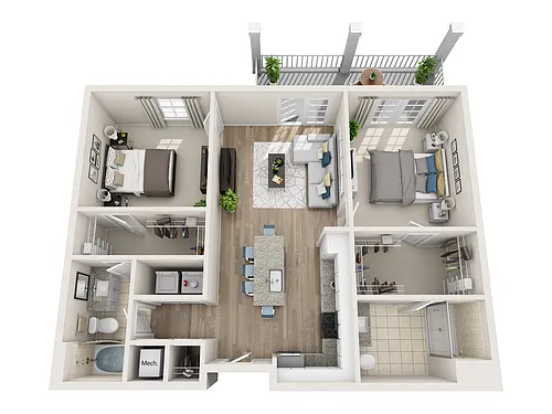 Floor plan Krawcheck