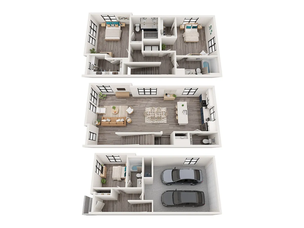 Floor plan TH3A