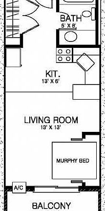 Studio Floor Plan