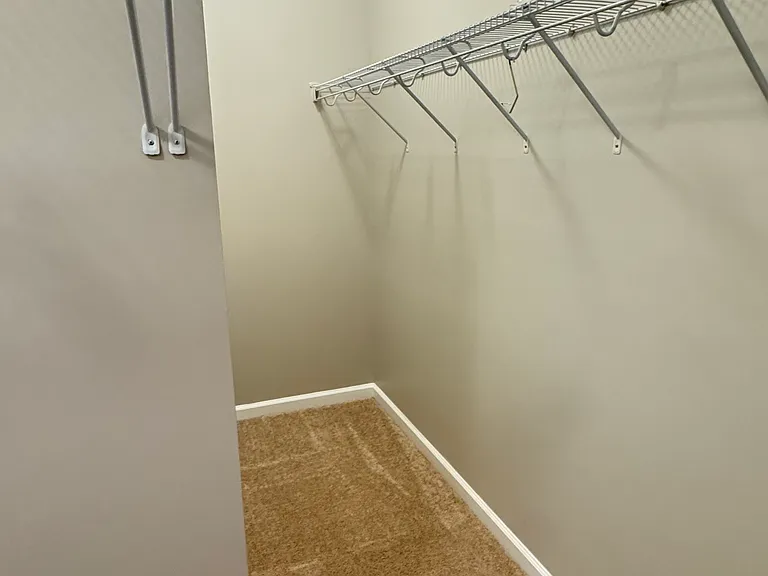Third floor, master bedroom, master bathroom, walk-in closet and wash/dryer