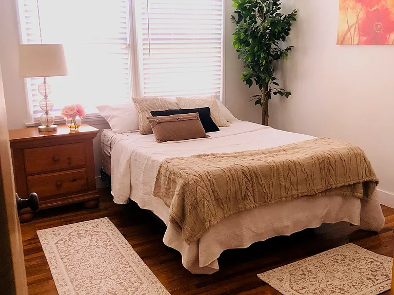 Bedroom #2 with lots of space/ample lighting/large closet.