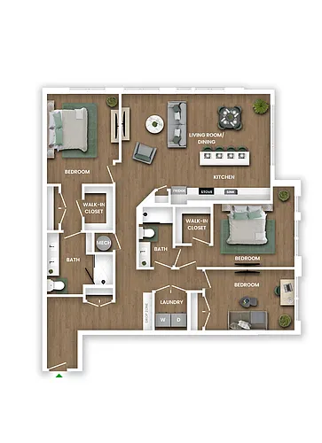 Floor plan C5B