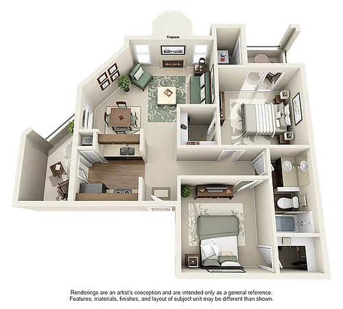 Floor plan B1