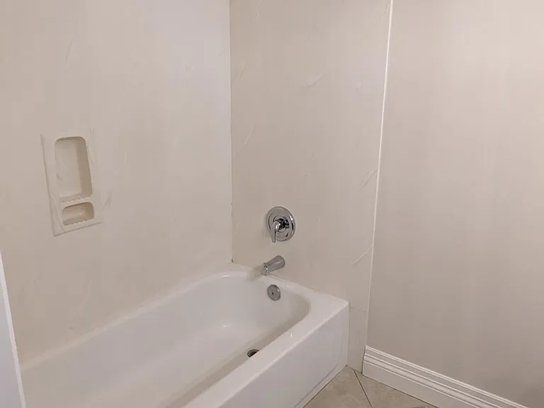 Primary en-suite tub and shower combo